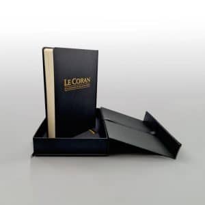 Coran Tawbah (Français/Arabe), Édition Tawbah, COFFRET GRAND Format (30X21)