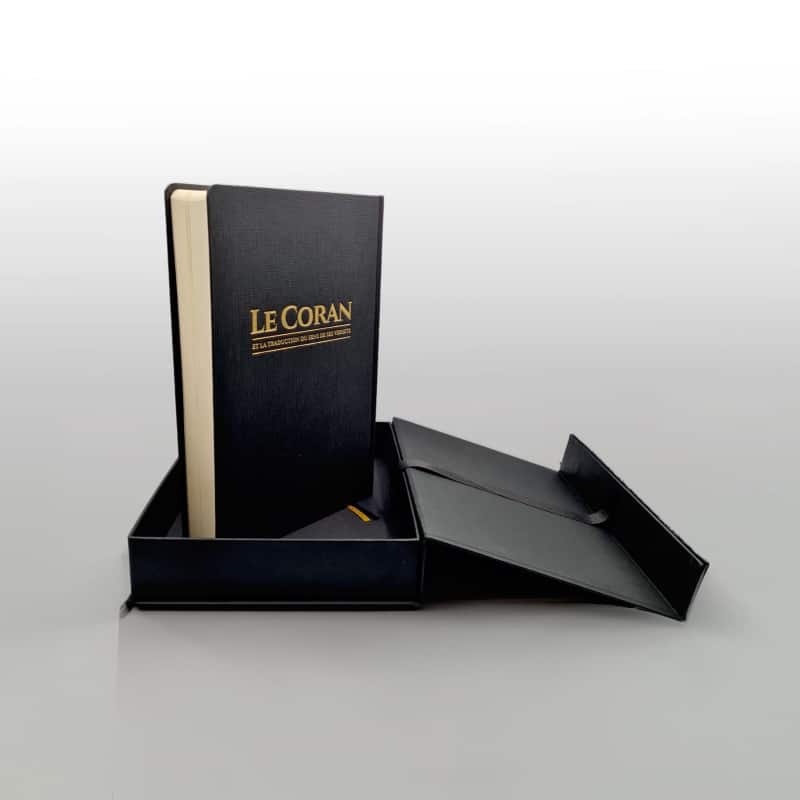 Coran Tawbah (Français/Arabe), Édition Tawbah, COFFRET GRAND Format (30X21)