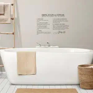 Carte autocollante Ghusl