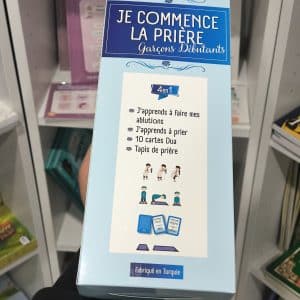 Coffret "Je commence la prière garçons débutants"